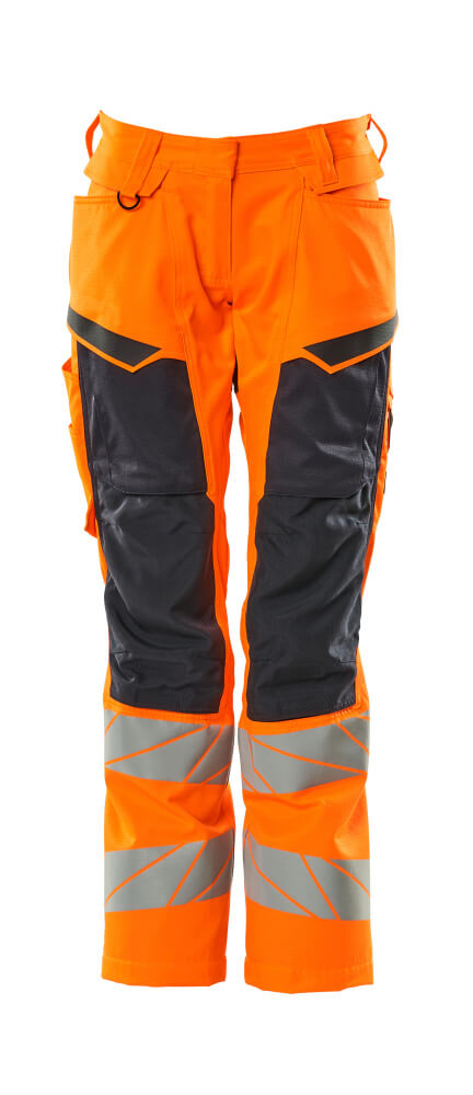 Mascot Accelerate Safe Broeken 19578-236 fluo oranje-donker marineblauw(14010)