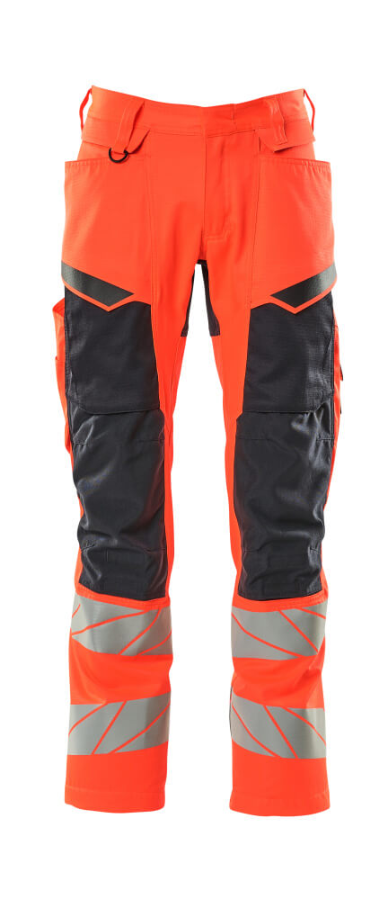 Mascot Accelerate Safe Broeken 19579-236 fluo rood-donkermarine(22210)