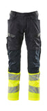 Mascot Accelerate Safe Broeken 19679-236 donker marineblauw-fluo geel(01017)