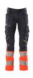 Mascot Accelerate Safe Broeken 19679-236 donker marineblauw-hi-vis rood(10222)
