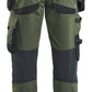 Blaklader Ambacht Striker Werkbroeken 19701149 stretch woudgroen-roestbruin(4240)