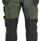Blaklader Ambacht Striker Werkbroeken 19701149 stretch woudgroen-roestbruin(4240)