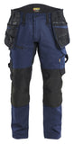 Blaklader Ambacht Striker Werkbroeken 19701149 stretch donker marineblauw-zwart(8699)