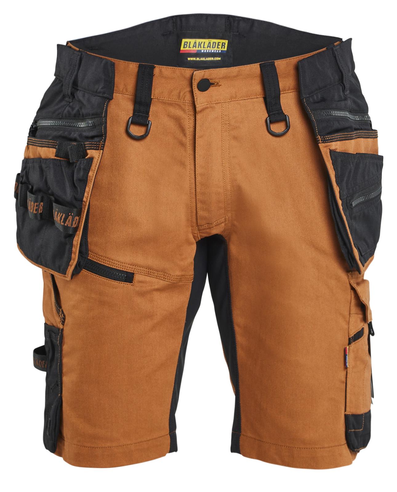 Blaklader Ambacht Striker Shorts 19721149 2-weg Stretch roest-zwart(4099)