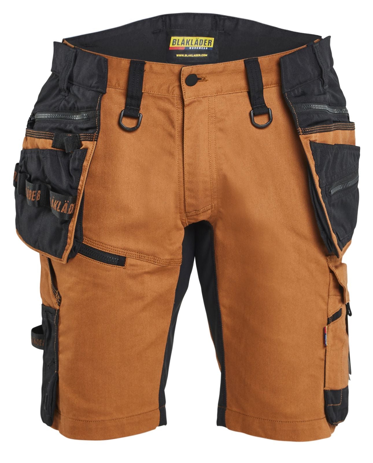 Blaklader Ambacht Striker Shorts 19721149 2-weg Stretch roest-zwart(4099)