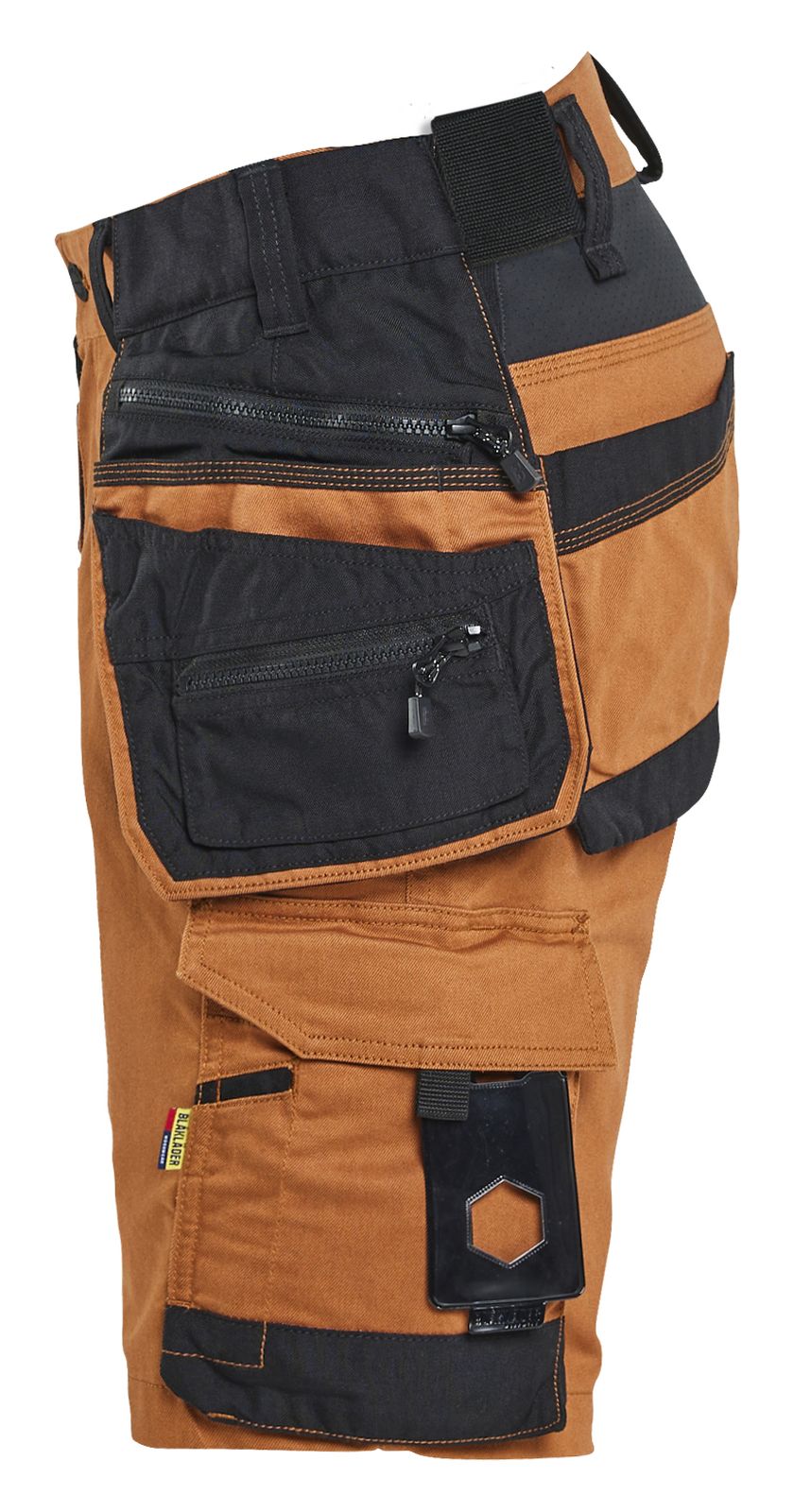 Blaklader Ambacht Striker Shorts 19721149 2-weg Stretch roest-zwart(4099)