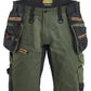 Blaklader Ambacht Striker Shorts 19721149 2-weg Stretch woudgroen-roestbruin(4240)