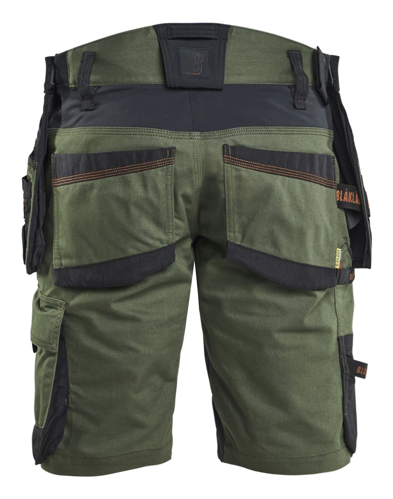 Blaklader Ambacht Striker Shorts 19721149 2-weg Stretch woudgroen-roestbruin(4240)