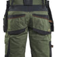 Blaklader Ambacht Striker Shorts 19721149 2-weg Stretch woudgroen-roestbruin(4240)
