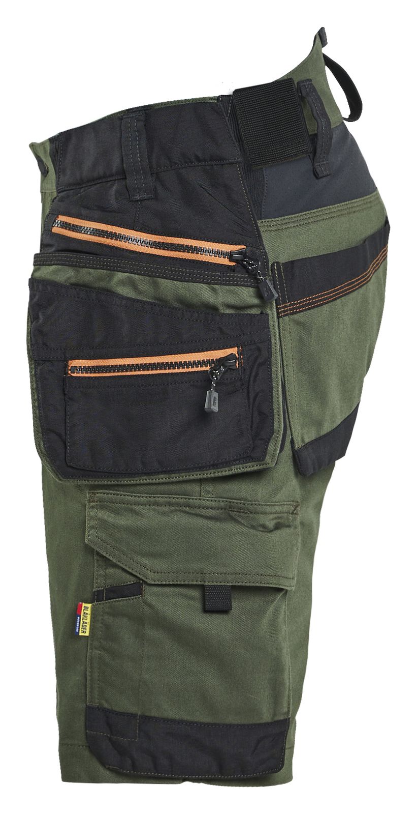 Blaklader Ambacht Striker Shorts 19721149 2-weg Stretch woudgroen-roestbruin(4240)