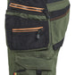 Blaklader Ambacht Striker Shorts 19721149 2-weg Stretch woudgroen-roestbruin(4240)