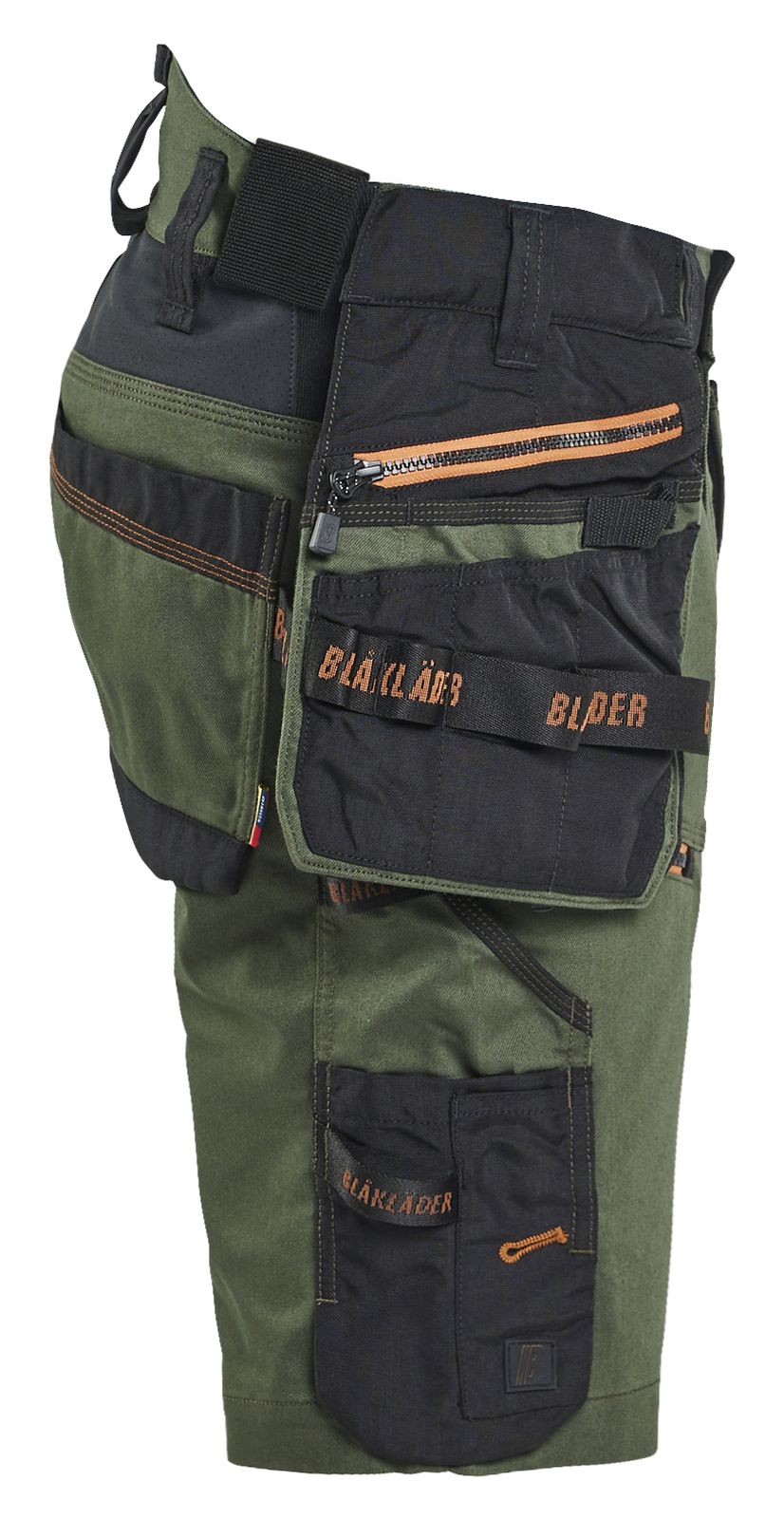 Blaklader Ambacht Striker Shorts 19721149 2-weg Stretch woudgroen-roestbruin(4240)