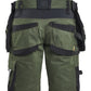 Blaklader Ambacht Striker Shorts 19721149 2-weg Stretch donker herfstgroen-zwart(4298)