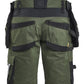 Blaklader Ambacht Striker Shorts 19721149 2-weg Stretch donker herfstgroen-zwart(4298)