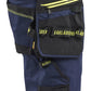 Blaklader Ambacht Striker Shorts 19721149 stretch afneembare gereedschapszakken donker marineblauw-fluo geel(8633)