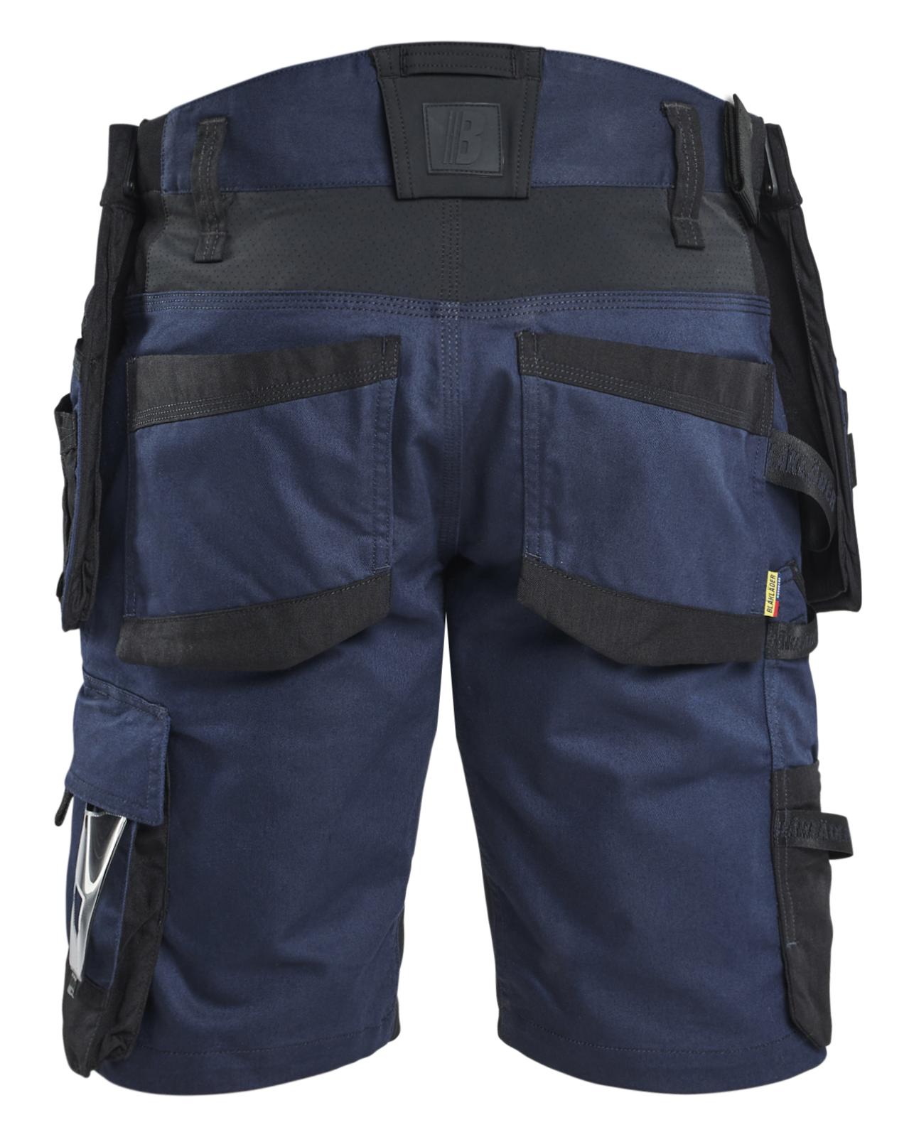 Blaklader Ambacht Striker Shorts 19721149 2-weg Stretch donker marineblauw-zwart(8699)