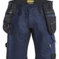 Blaklader Ambacht Striker Shorts 19721149 2-weg Stretch donker marineblauw-zwart(8699)