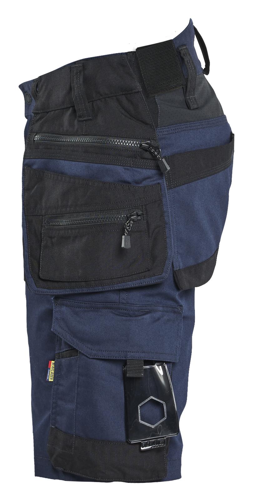 Blaklader Ambacht Striker Shorts 19721149 2-weg Stretch donker marineblauw-zwart(8699)