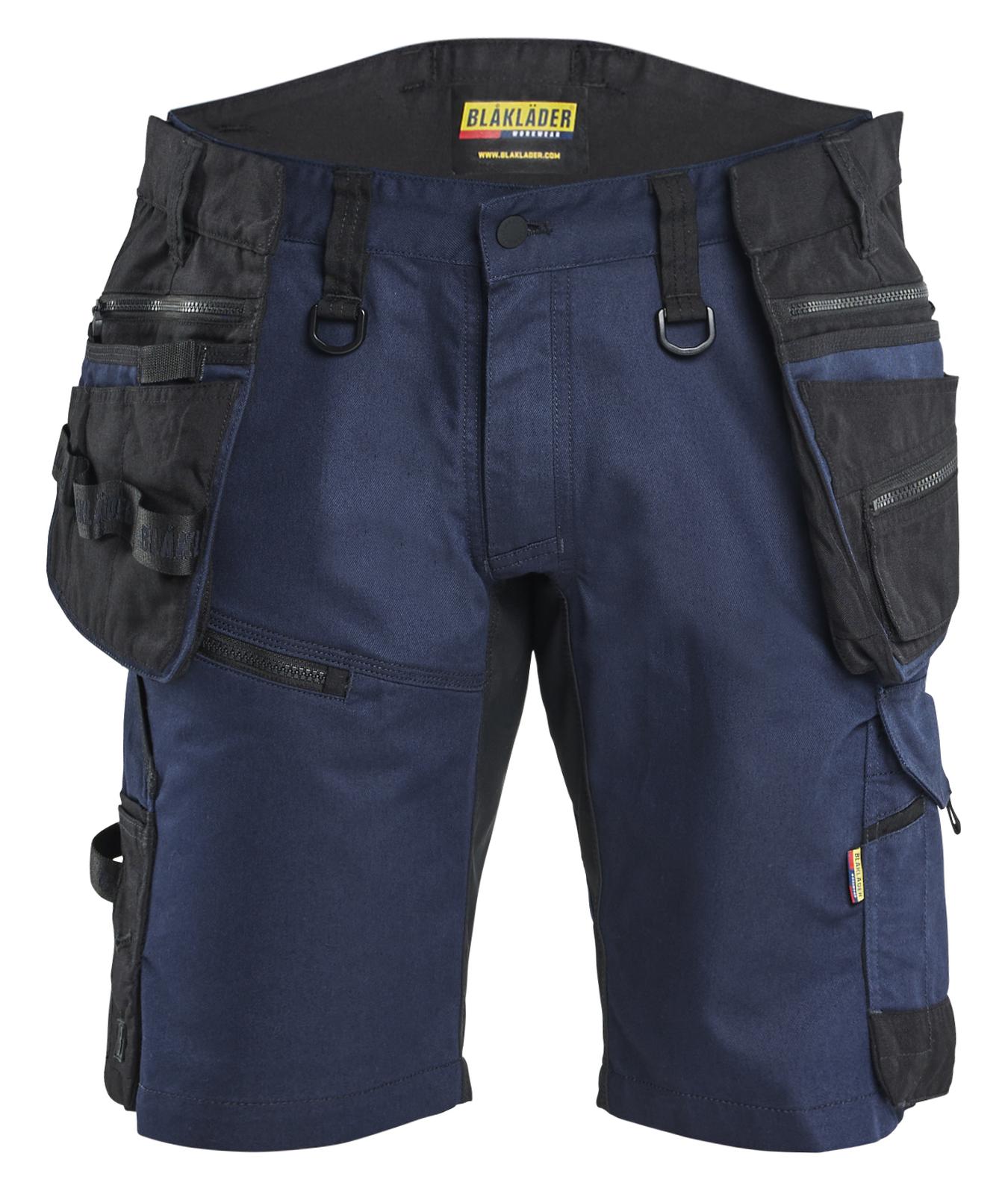 Blaklader Ambacht Striker Shorts 19721149 2-weg Stretch donker marineblauw-zwart(8699)
