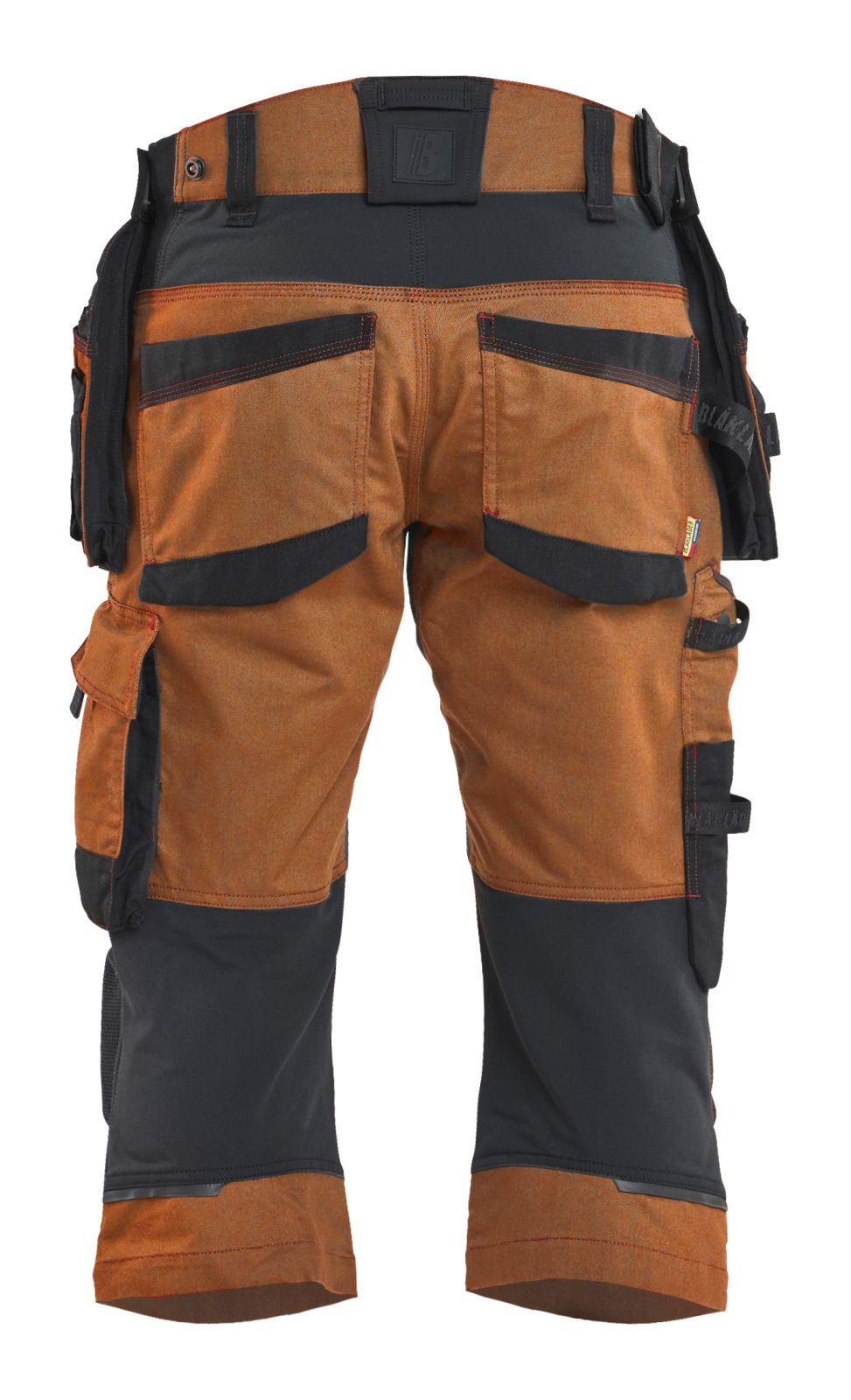 Blaklader Ambacht Striker Piraatbroeken 19771149 stretch roest-zwart(4099)