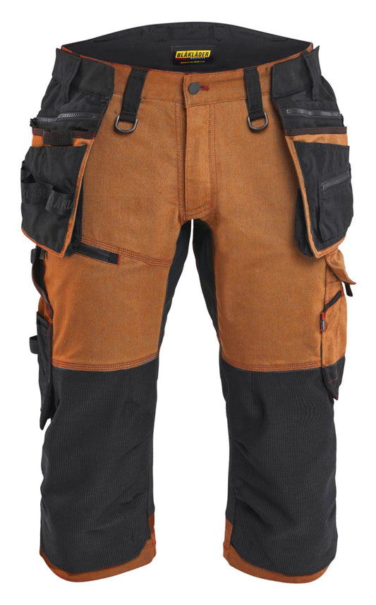 Blaklader Ambacht Striker Piraatbroeken 19771149 stretch roest-zwart(4099)