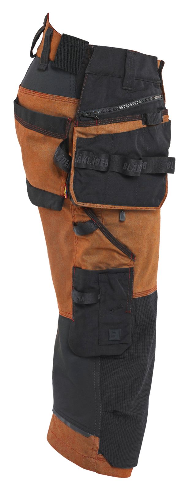 Blaklader Ambacht Striker Piraatbroeken 19771149 stretch roest-zwart(4099)