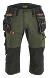 Blaklader Ambacht Striker Piraatbroeken 19771149 stretch woudgroen-roestbruin(4240)