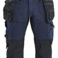 Blaklader Ambacht Striker Piraatbroeken 19771149 stretch donker marineblauw-zwart(8699)