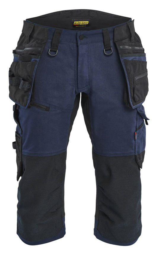 Blaklader Ambacht Striker Piraatbroeken 19771149 stretch donker marineblauw-zwart(8699)