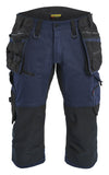 Blaklader Ambacht Striker Piraatbroeken 19771149 stretch donker marineblauw-zwart(8699)