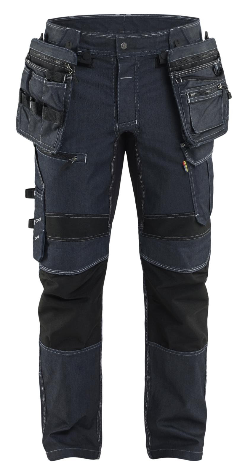 Blaklader Ambacht ToolRig Werkbroeken 19801141 stretch marineblauw-zwart(8999)