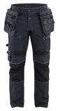 Blaklader Ambacht ToolRig Werkbroeken 19801141 stretch marineblauw-zwart(8999)