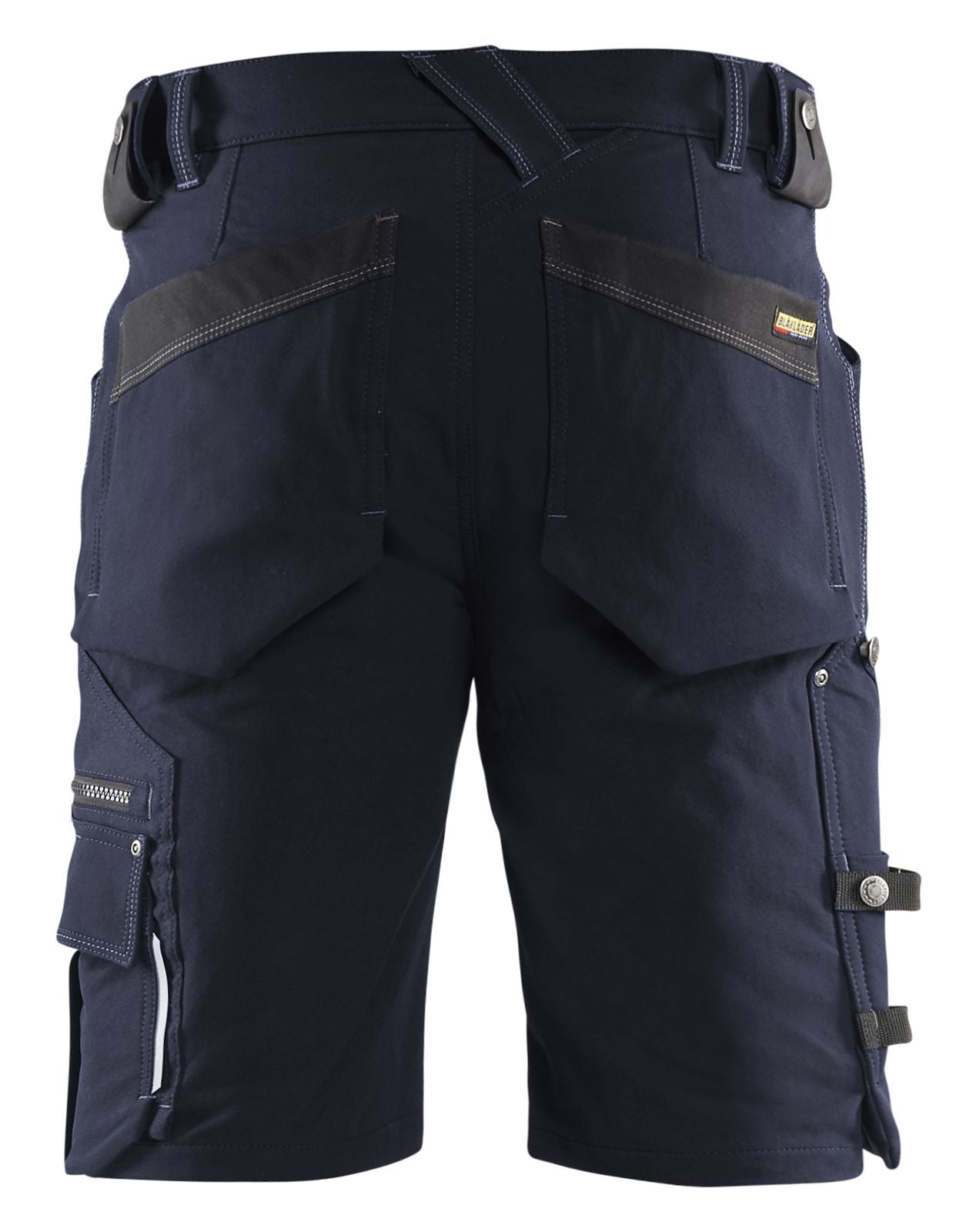 Blaklader Broeken 19871644 Stretch donker marineblauw-zwart(8699)