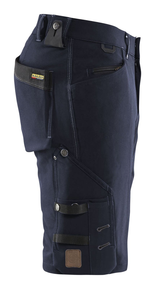 Blaklader Broeken 19871644 Stretch donker marineblauw-zwart(8699)
