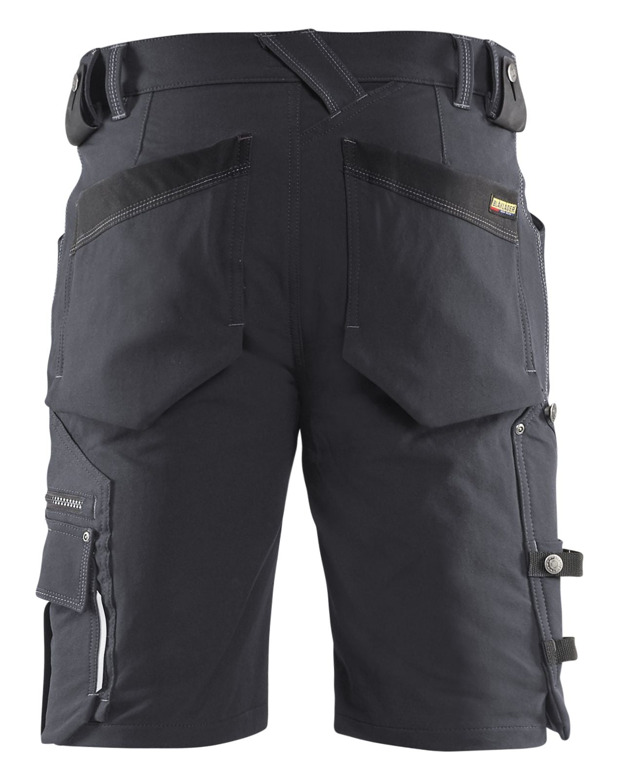 Blaklader Broeken 19871644 Stretch donkergrijs-zwart(9899)