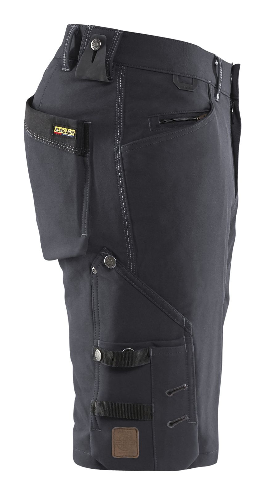 Blaklader Broeken 19871644 Stretch donkergrijs-zwart(9899)