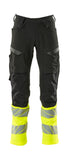 Mascot Accelerate Safe Broeken 19879-711 zwart-fluo geel(0917)
