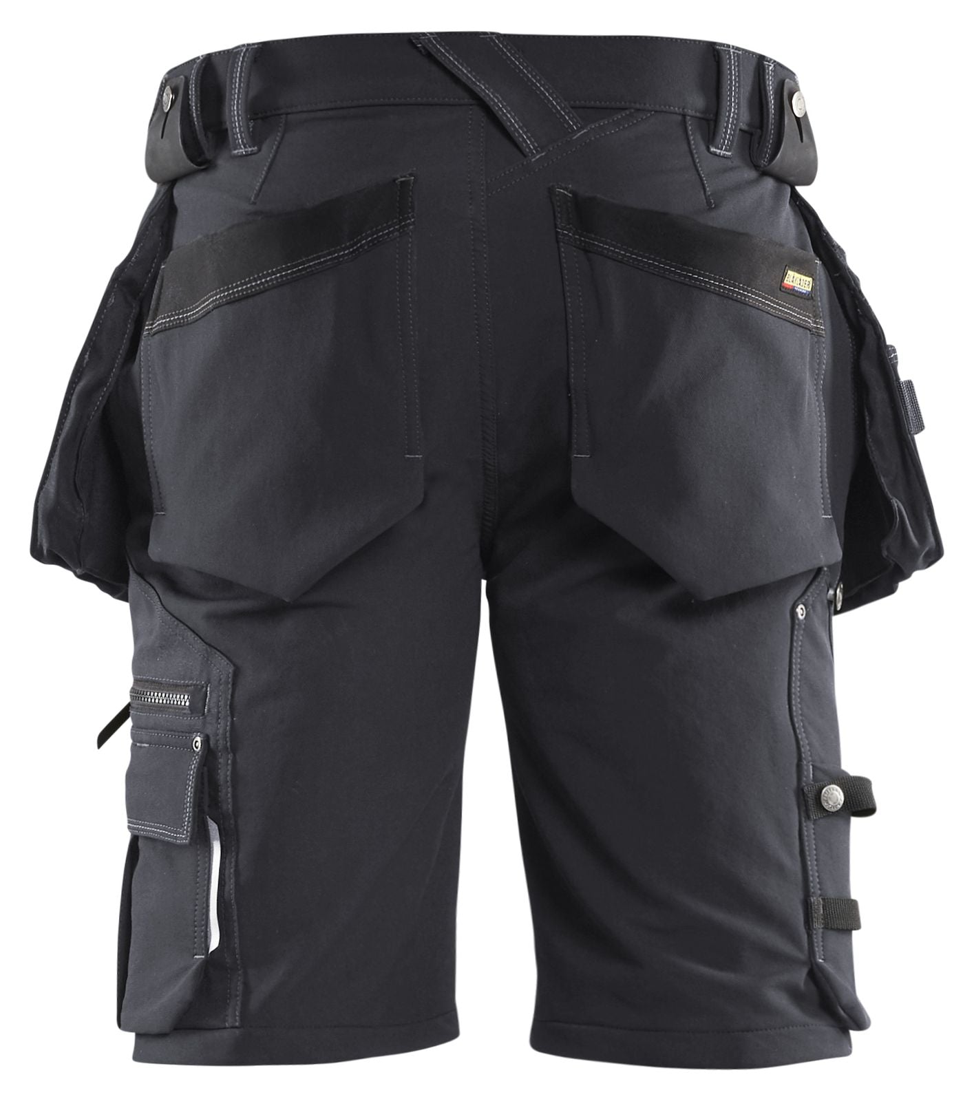 Blaklader Broeken 19881644 Stretch donkergrijs-zwart(9899)