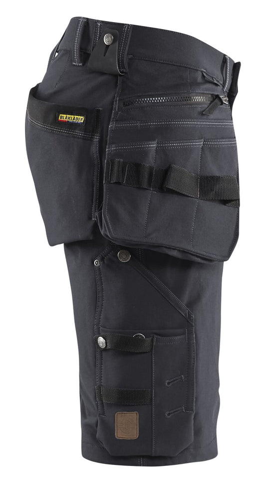Blaklader Broeken 19881644 Stretch donkergrijs-zwart(9899)
