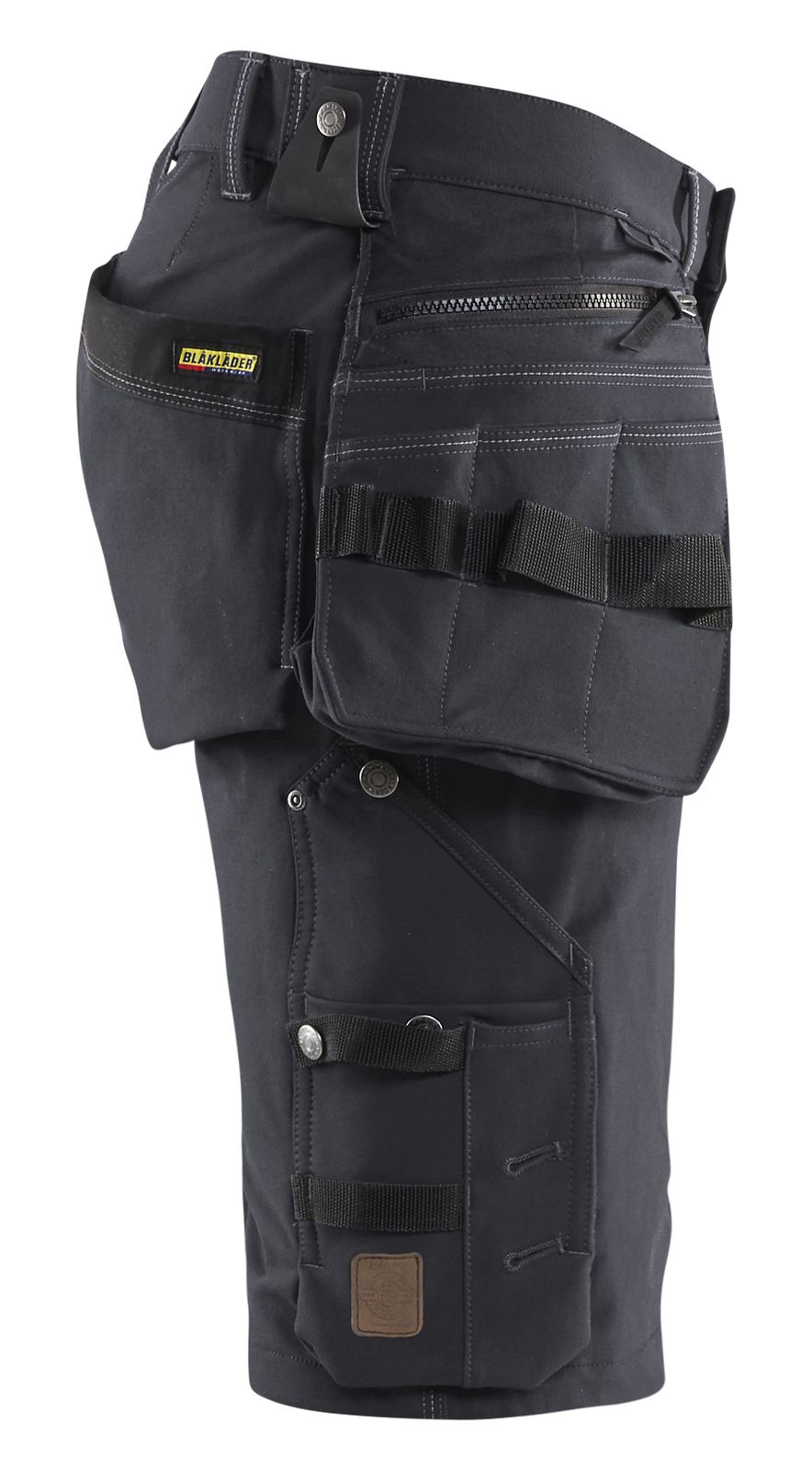 Blaklader Broeken 19881644 Stretch donkergrijs-zwart(9899)