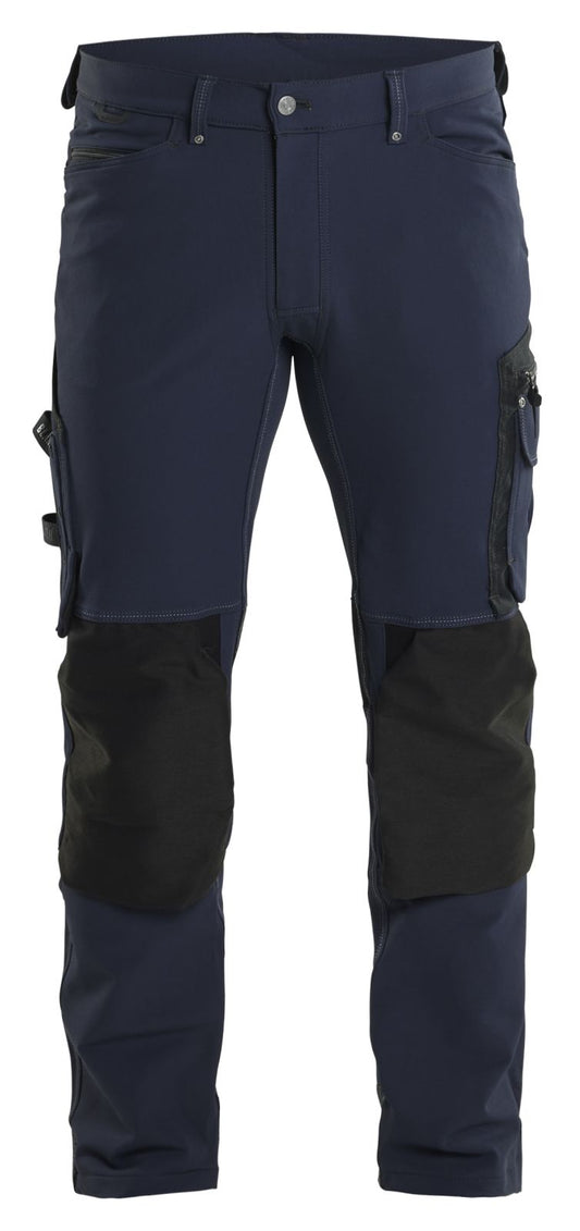 Blaklader Broeken 19891644 met Stretch donker marineblauw-zwart(8699)