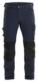 Blaklader Broeken 19891644 met Stretch donker marineblauw-zwart(8699)