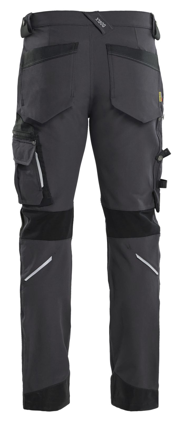 Blaklader Broeken 19891644 met Stretch donkergrijs-zwart(9899)