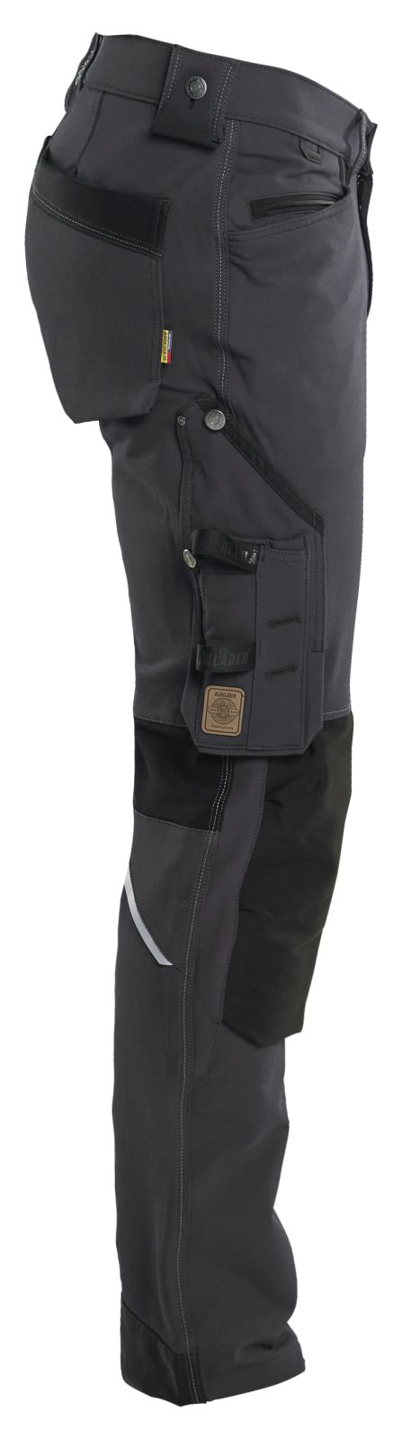 Blaklader Broeken 19891644 met Stretch donkergrijs-zwart(9899)