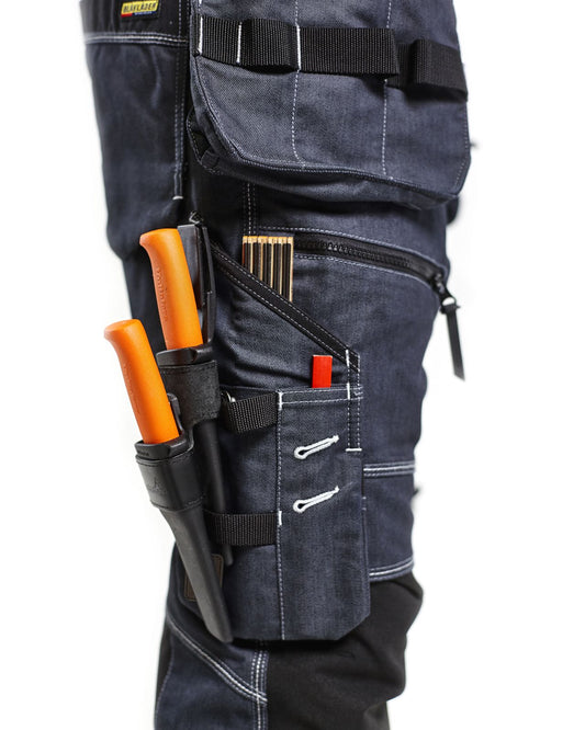 Blaklader Broeken 19901141 met Stretch marineblauw-zwart(8999)