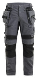 Blaklader Ambacht X1900 Werkbroeken 19901141 denim stretch midden grijs-zwart(9699)