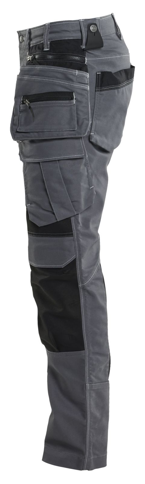 Blaklader Ambacht X1900 Werkbroeken 19901141 denim stretch midden grijs-zwart(9699)