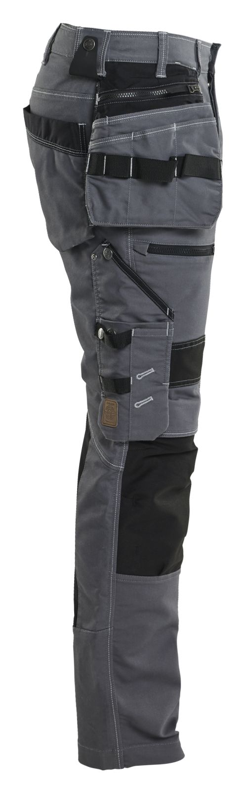 Blaklader Ambacht X1900 Werkbroeken 19901141 denim stretch midden grijs-zwart(9699)