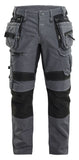 Blaklader Ambacht X1900 Werkbroeken 19901141 denim stretch midden grijs-zwart(9699)