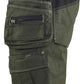 Blaklader Ambacht X1900 Shorts 19921141 denim stretch donker herfstgroen-zwart(4298)